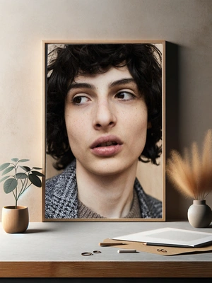 Портрет крупным планом —  Финн Вулфард - 3