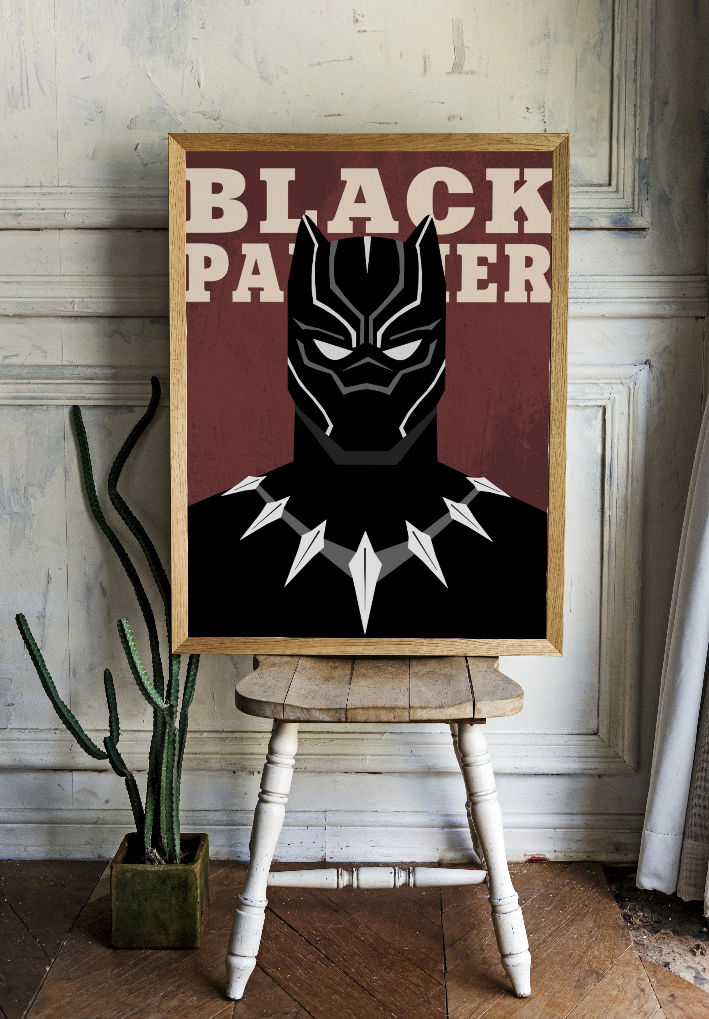 Чёрная Пантера — Ретро стиль - 2