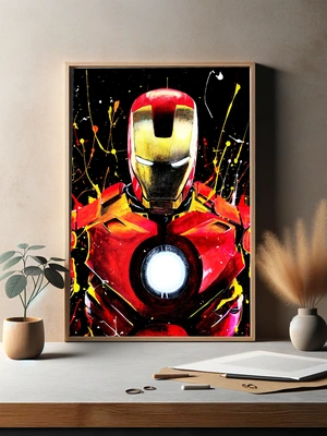 Железный Человек в ярких красках - 3