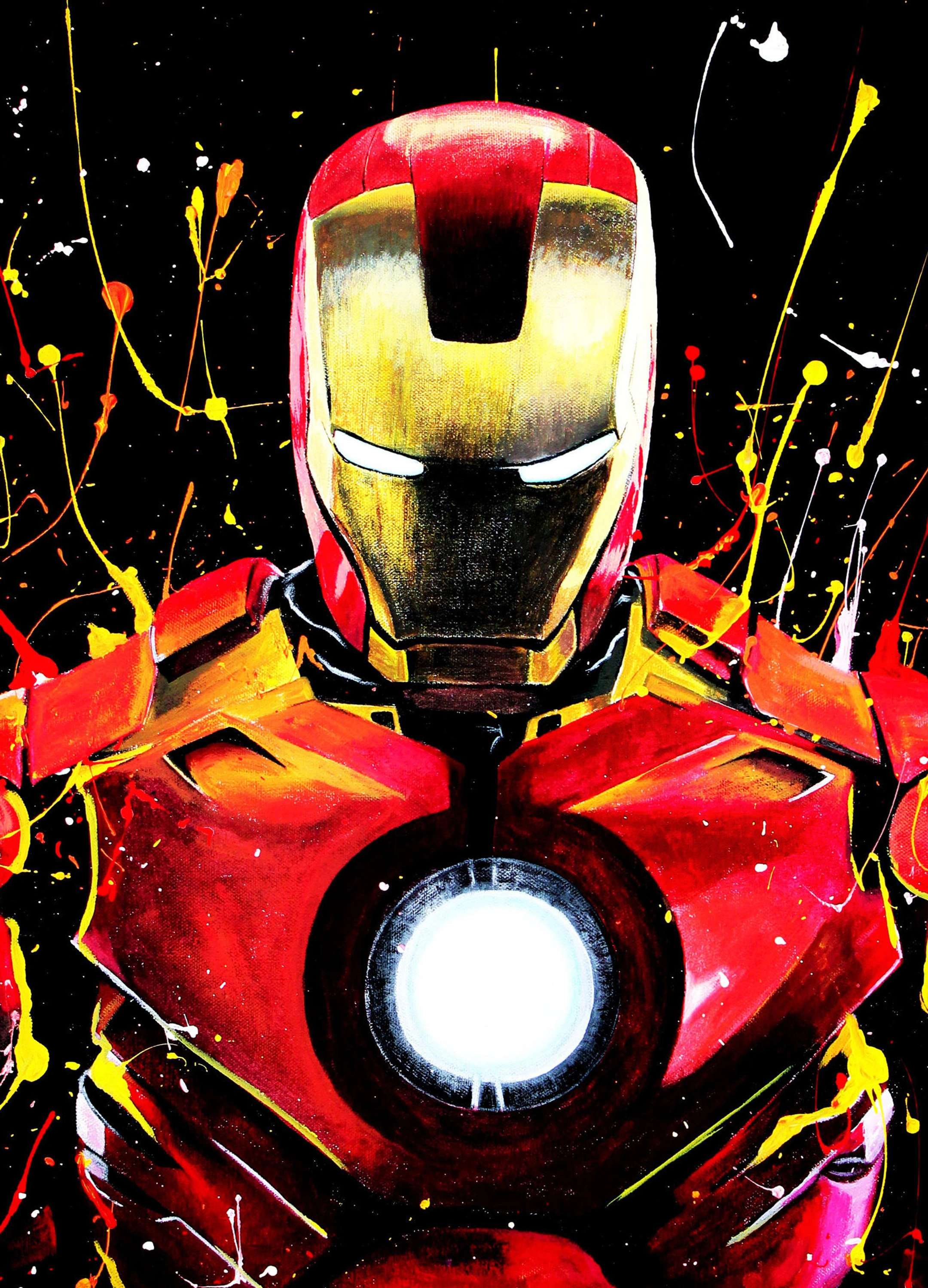 Железный Человек в ярких красках - 1