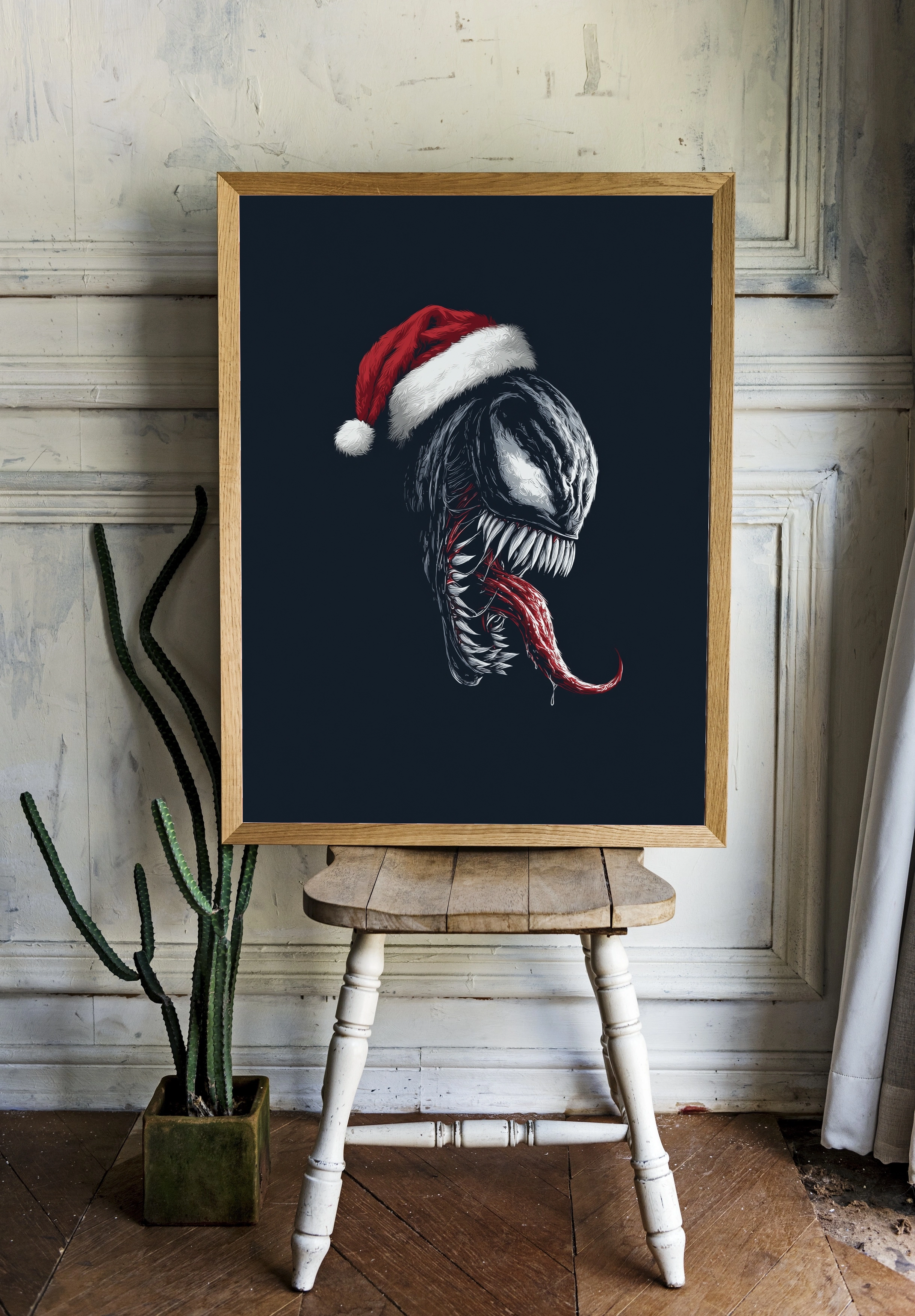 Веном в рождественской шапке - 2