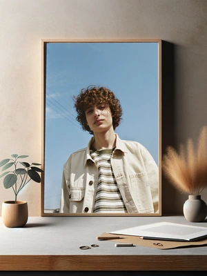 Финн Вулфард на фоне неба - 3