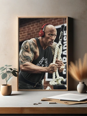 Дуэйн Джонсон в спортивном стиле - 3