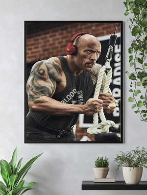 Дуэйн Джонсон в спортивном стиле - 4