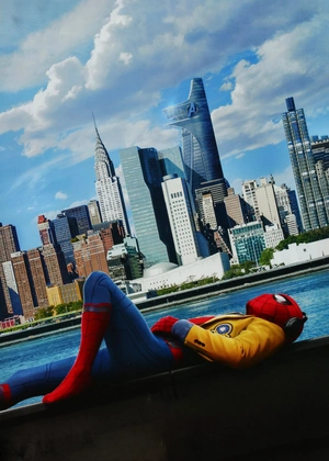 Человек-паук на фоне Нью-Йорка - 1