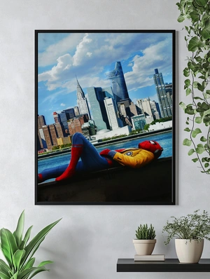 Человек-паук на фоне Нью-Йорка - 4