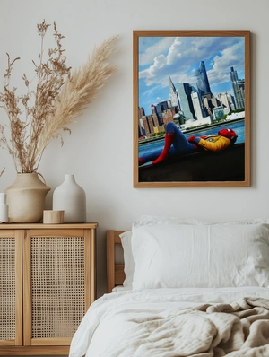 Человек-паук на фоне Нью-Йорка - 5