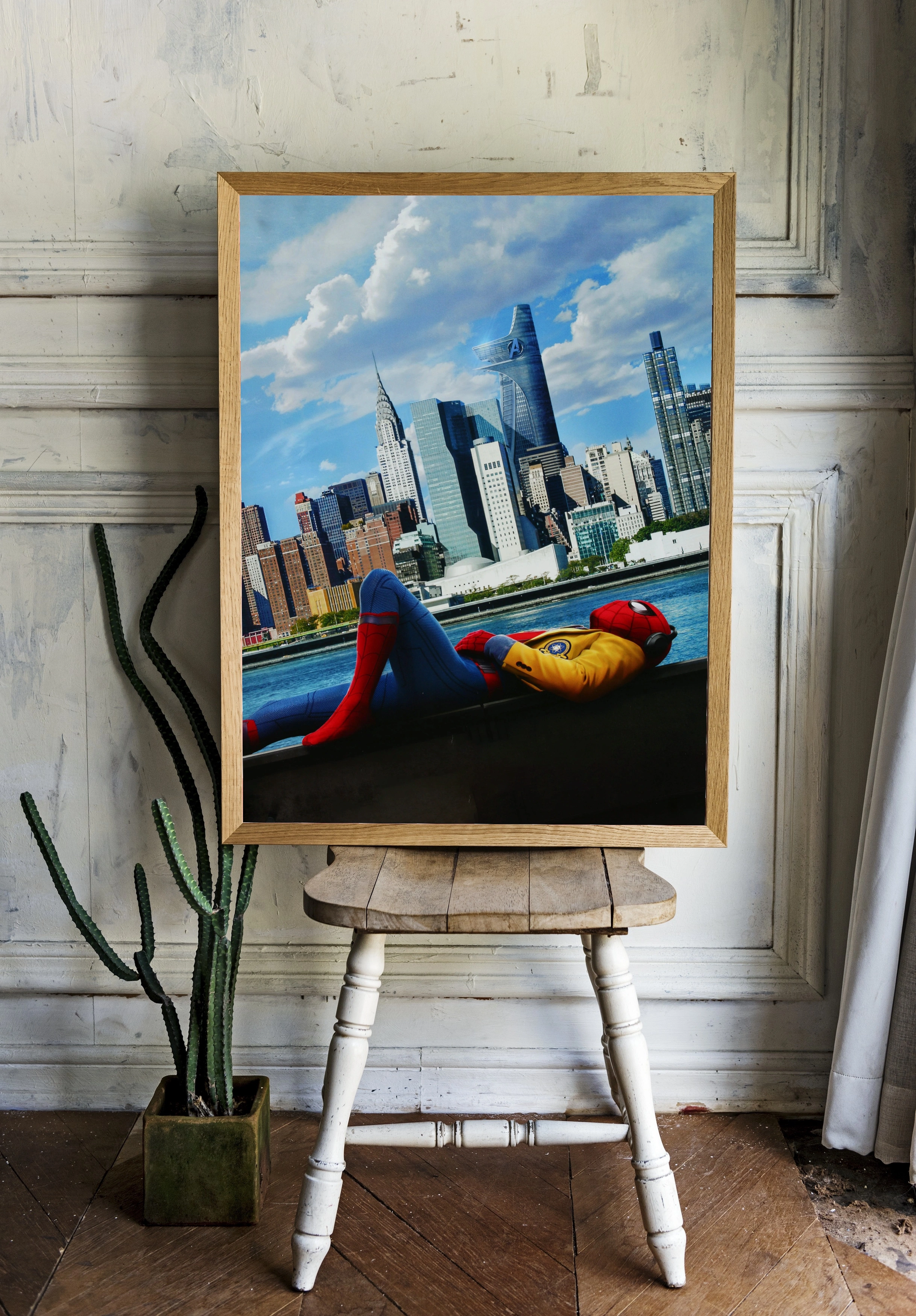 Человек-паук на фоне Нью-Йорка - 2