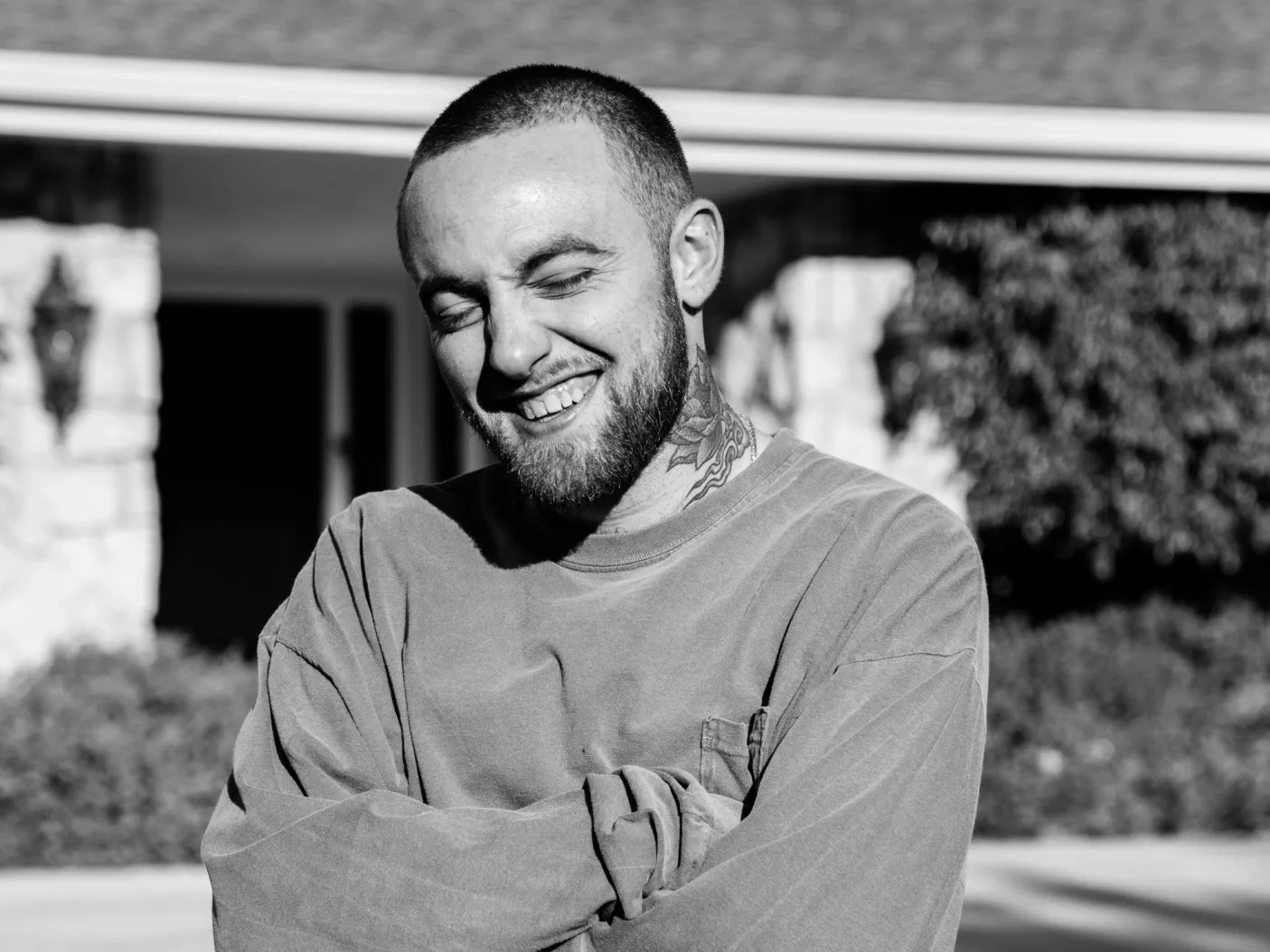 Mac Miller улыбается на солнце - 1