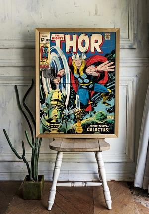 Тор в битве с Галактусом - 2