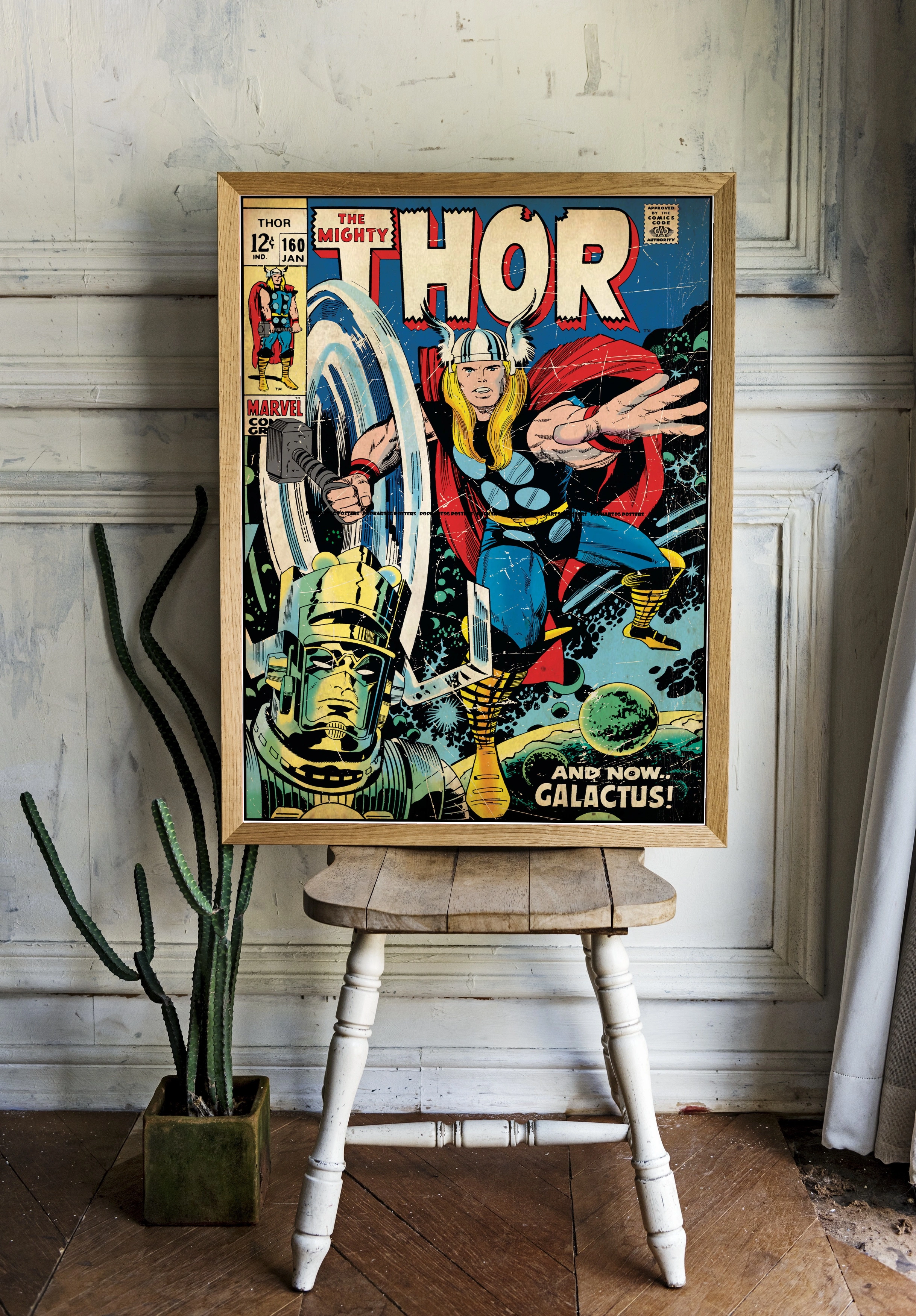 Тор в битве с Галактусом - 2