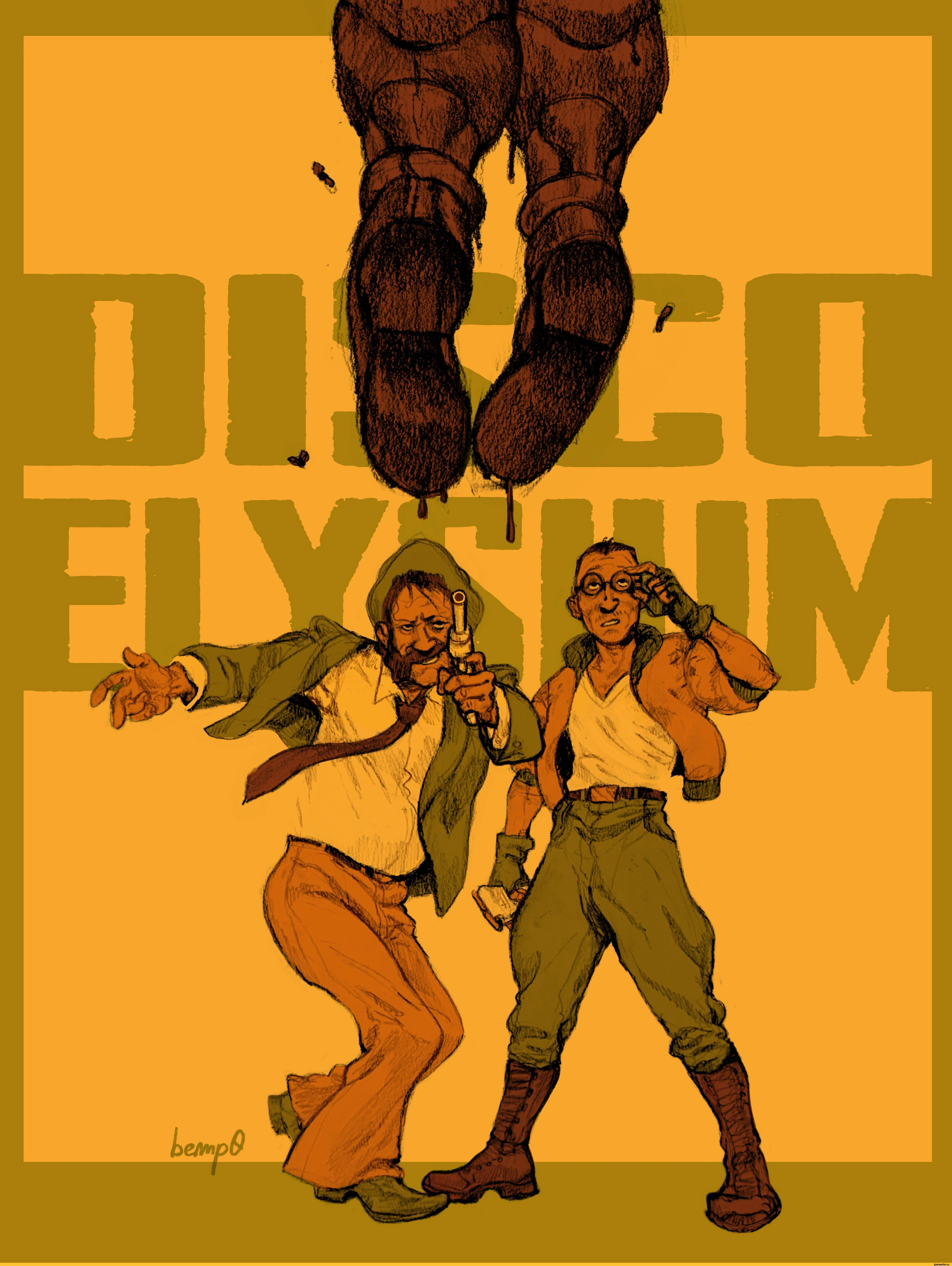 Disco Elysium — Винтажный стиль - 1