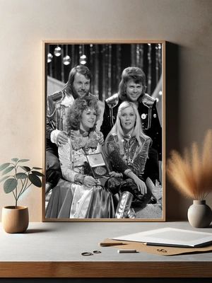 ABBA в блестящих костюмах - 3
