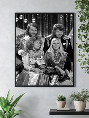 ABBA в блестящих костюмах - 4