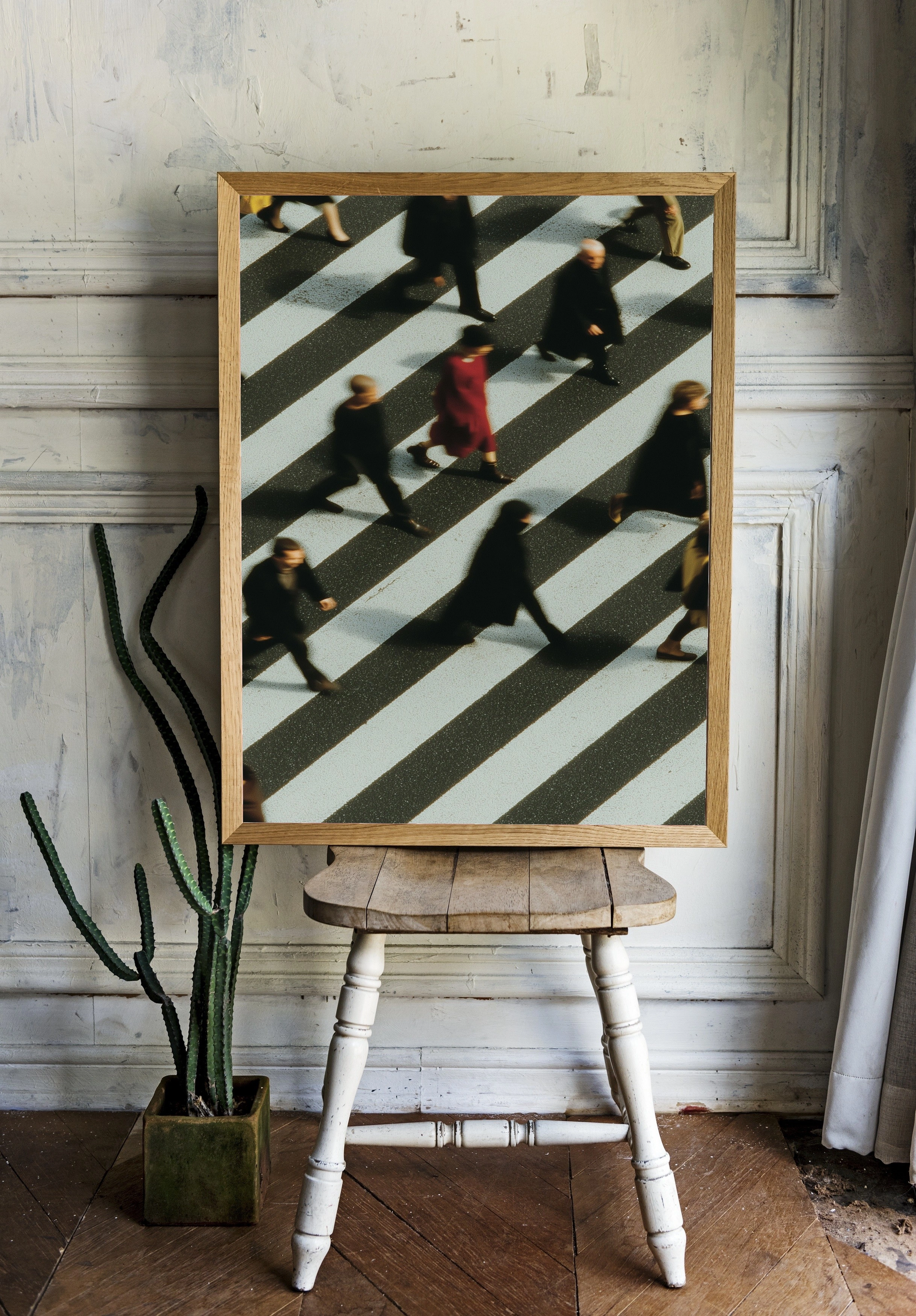 Городская жизнь: пешеходы на зебре - 2