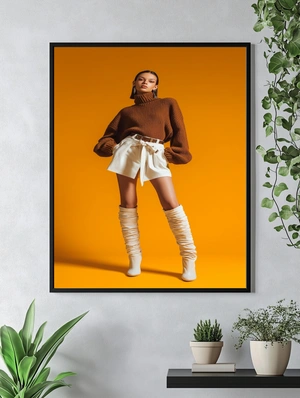 Модный образ с ярким акцентом - 5