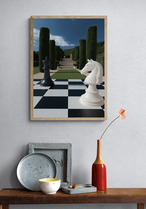 Шахматная битва в саду - 4