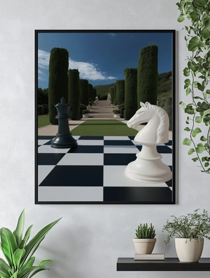 Шахматная битва в саду - 5